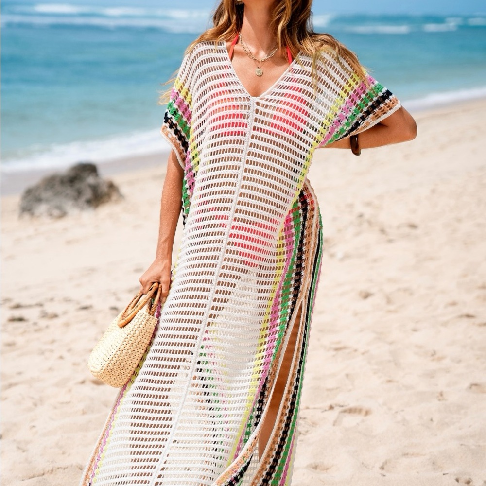 Cupshe Vibrant Knit Beach Cover-Up Brand new with tag!!